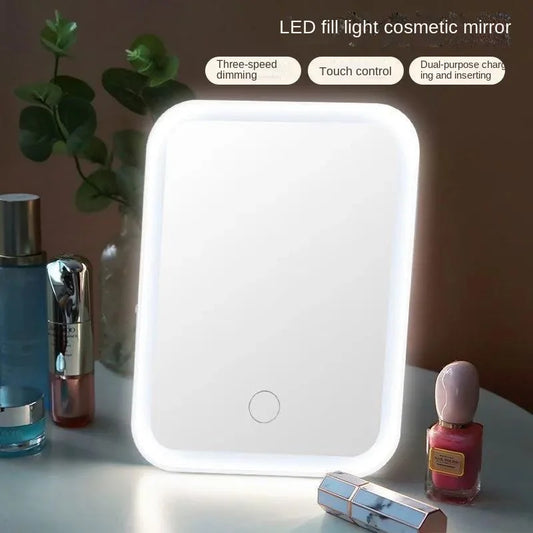 LED Desktop Makeup Mirror