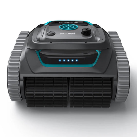 Robot Swimming Pool Cleaner-Cordless,Control,Rechargeable Lithium Battery