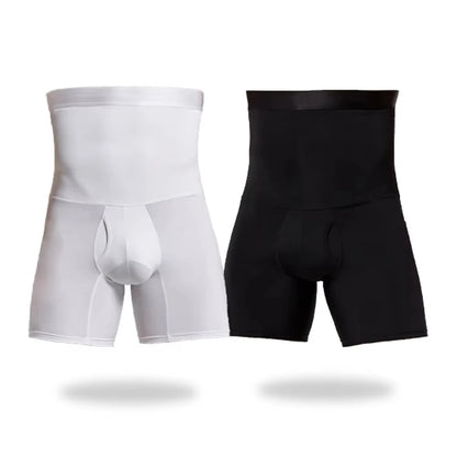 Men Tummy Control Shorts- Body Shaper With a Compression High Waist Trainer 
